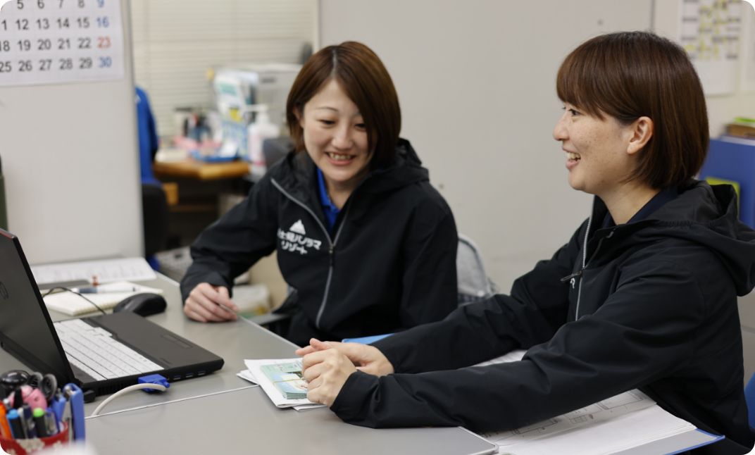 財務経理・労務人事・情報セキュリティに関することなど、法人全体にかかわる仕事を多岐にわたって担当しています。